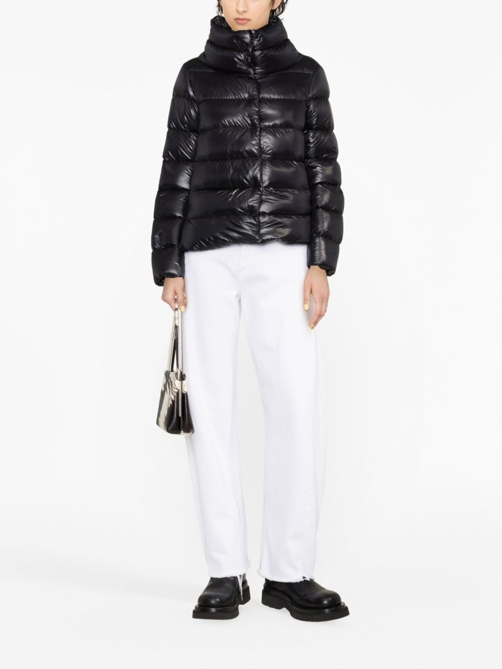 padded down jacket - 2