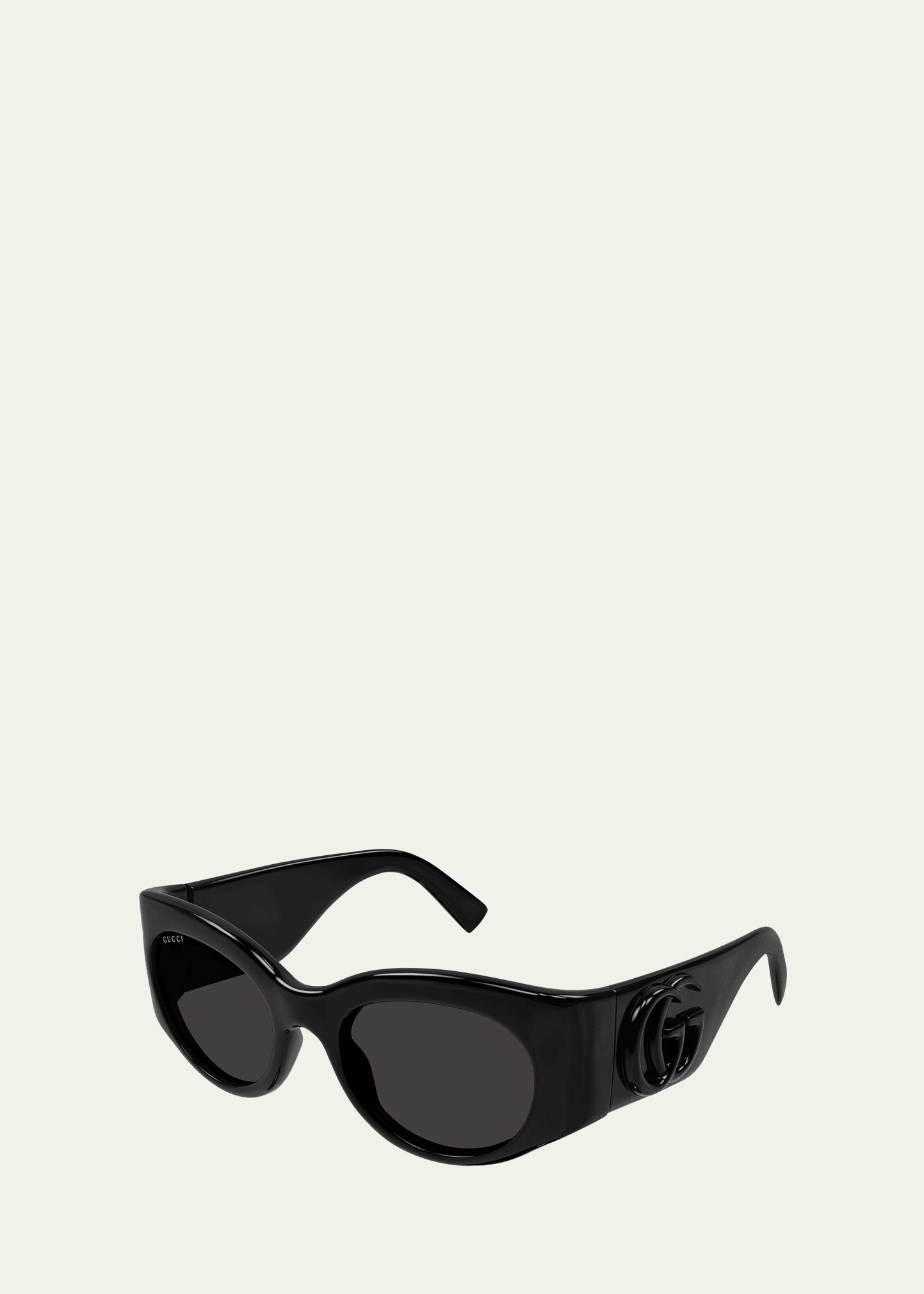 GG Plastic Round Sunglasses - 2