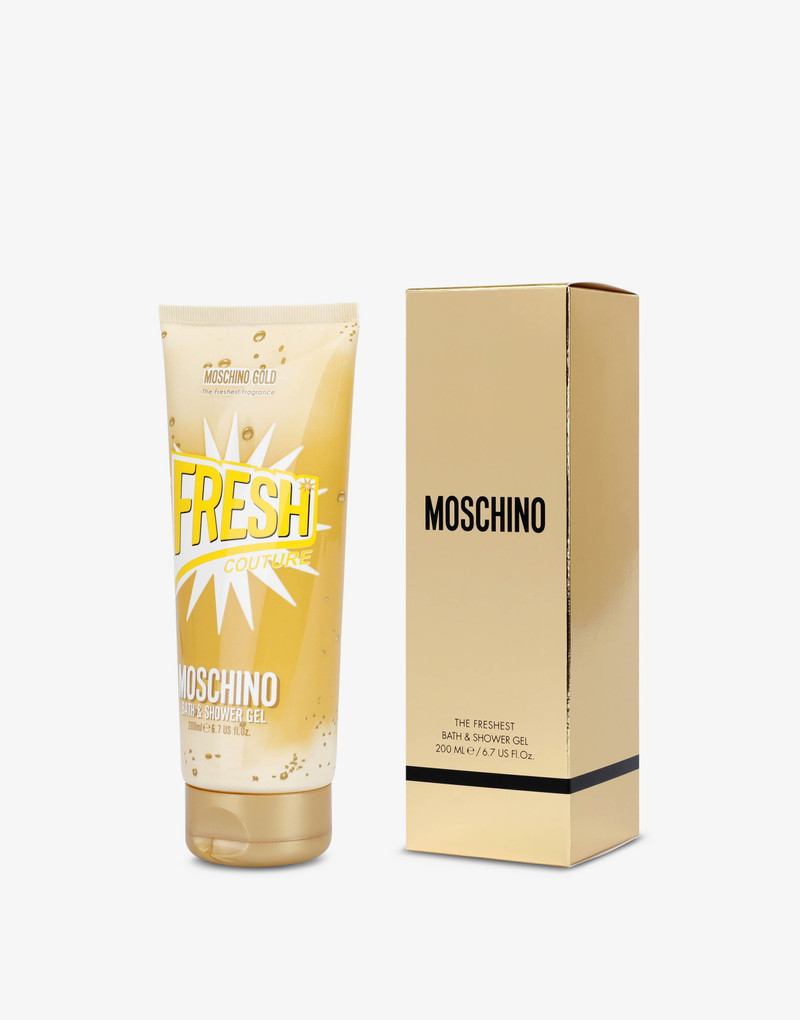 Moschino THE FRESHEST GOLD FRESH COUTURE SHOWER GEL outlook
