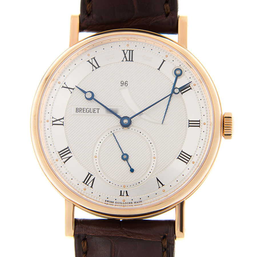 Breguet Clasique Silver Dial 18kt Rose Gold Men's Watch 5277BR129V6 - 37