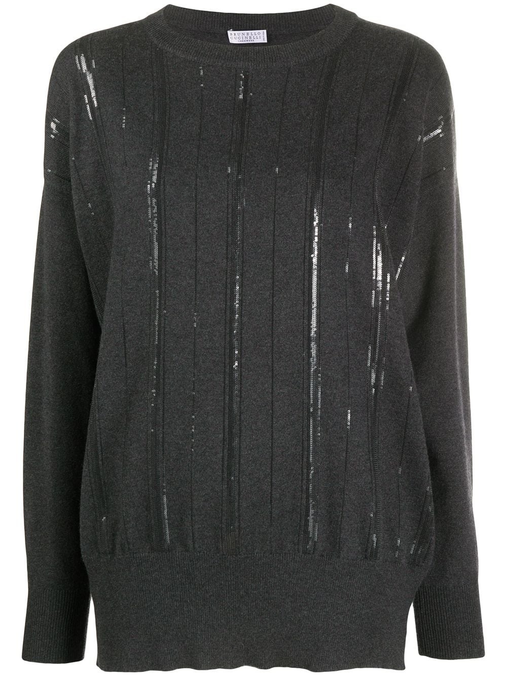 sequin embellished jumper - 1