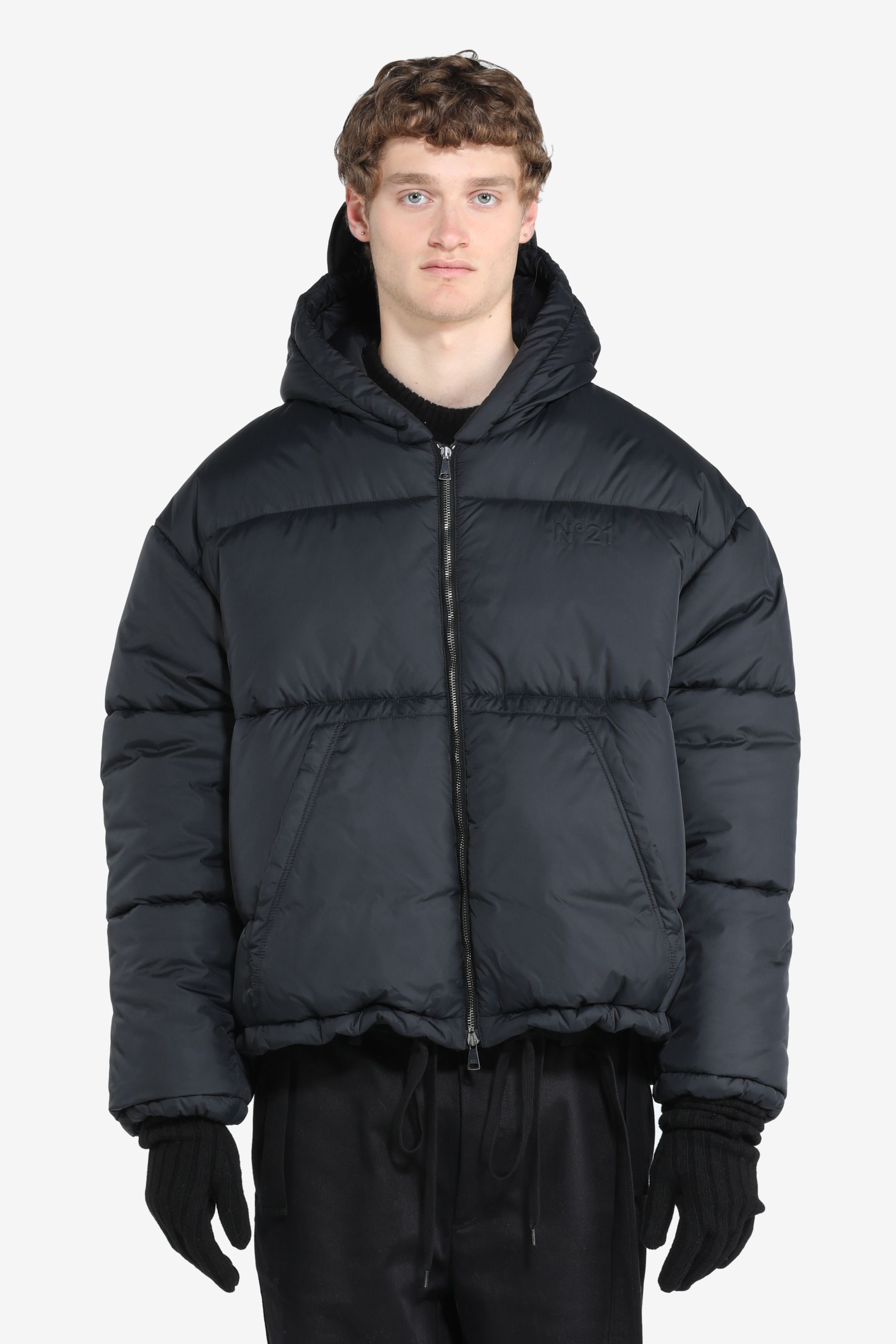 PADDED HOODED COAT - 1