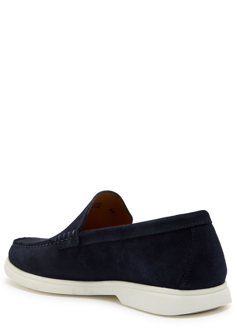 BOSS Boss Sienne Suede Loafers outlook