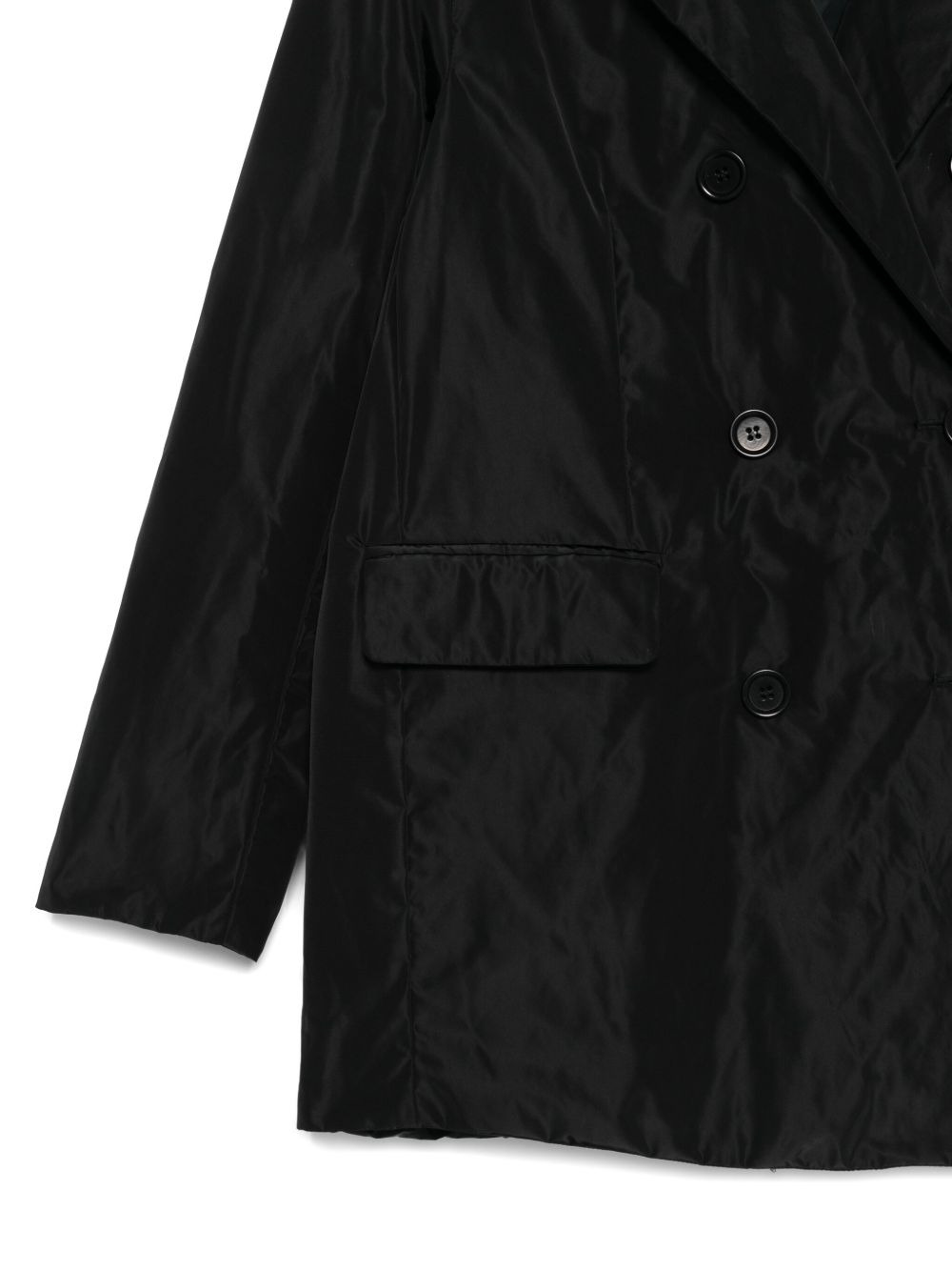 button-fastening raincoat - 3