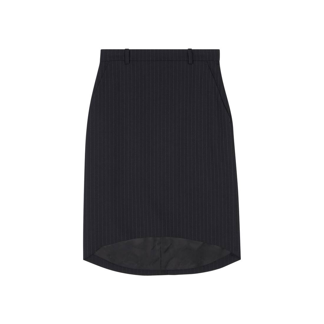 Women's Hourglass Pencil Skirt in Black - 1