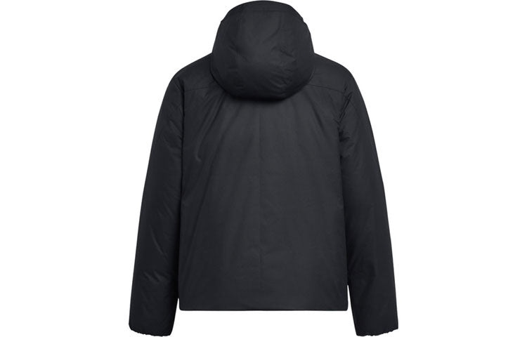 (WMNS) Under Armour ColdGear Infrared Fleece Down Jacket 'Black' 1378860-001 - 2