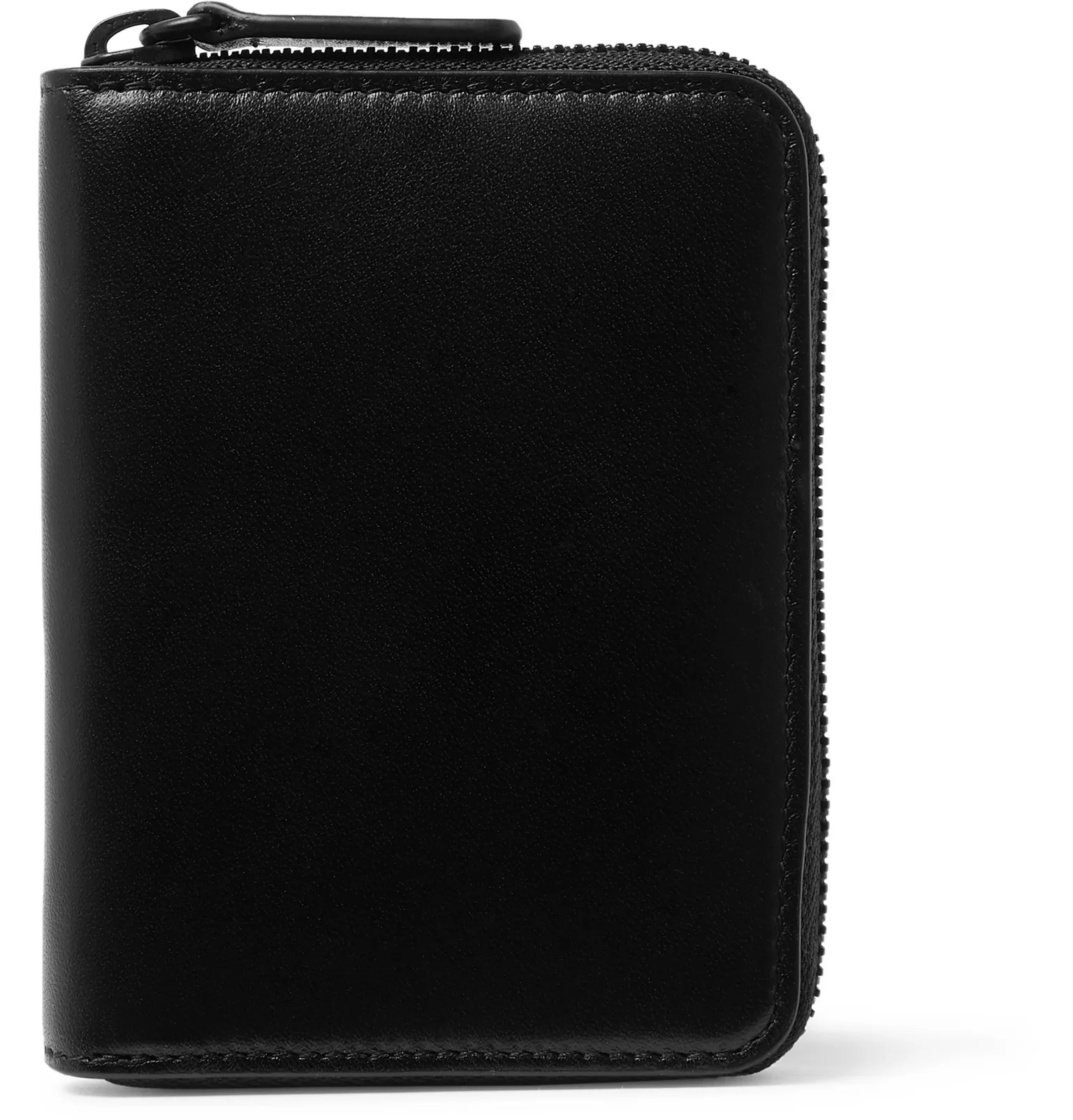 Leather Zip-Around Wallet - 1