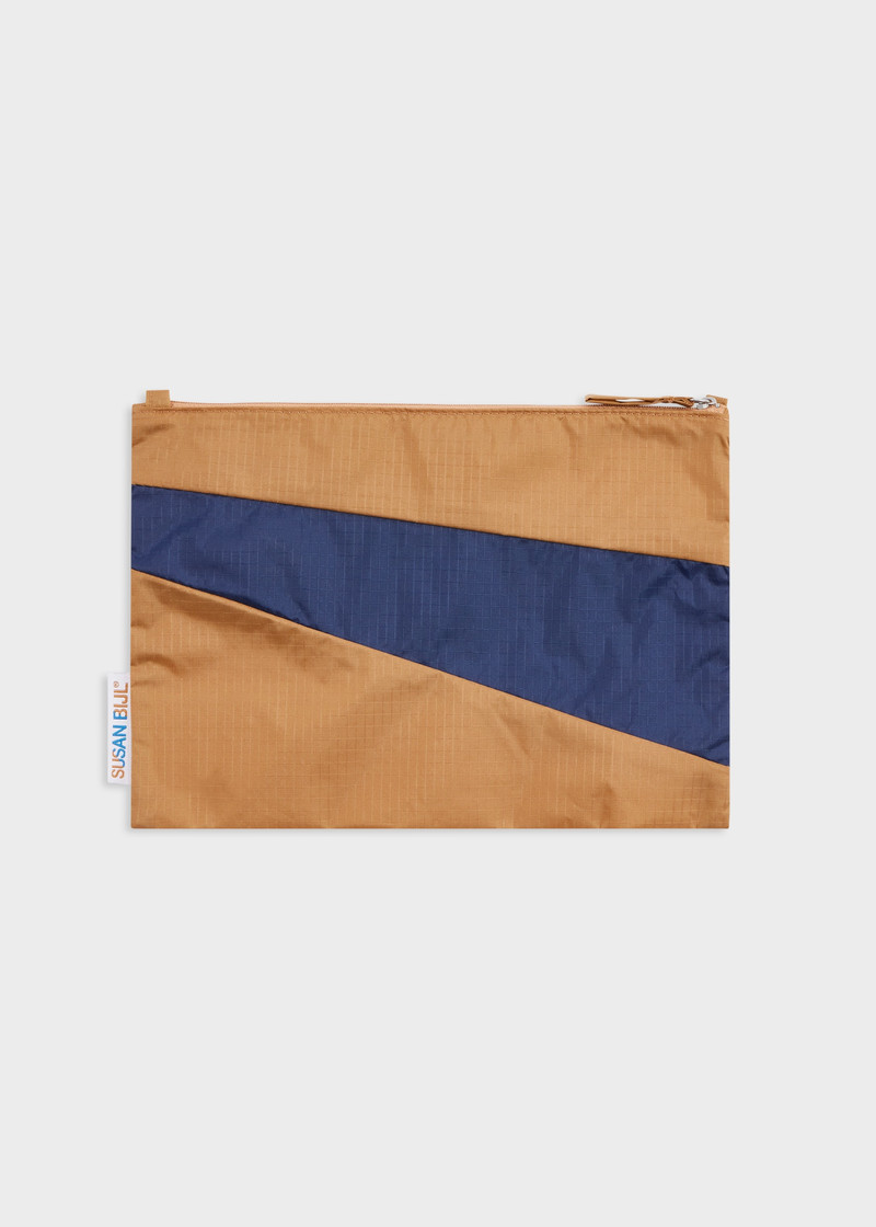 Camel & Navy 'The New Pouch' by Susan Bijl - Medium 4