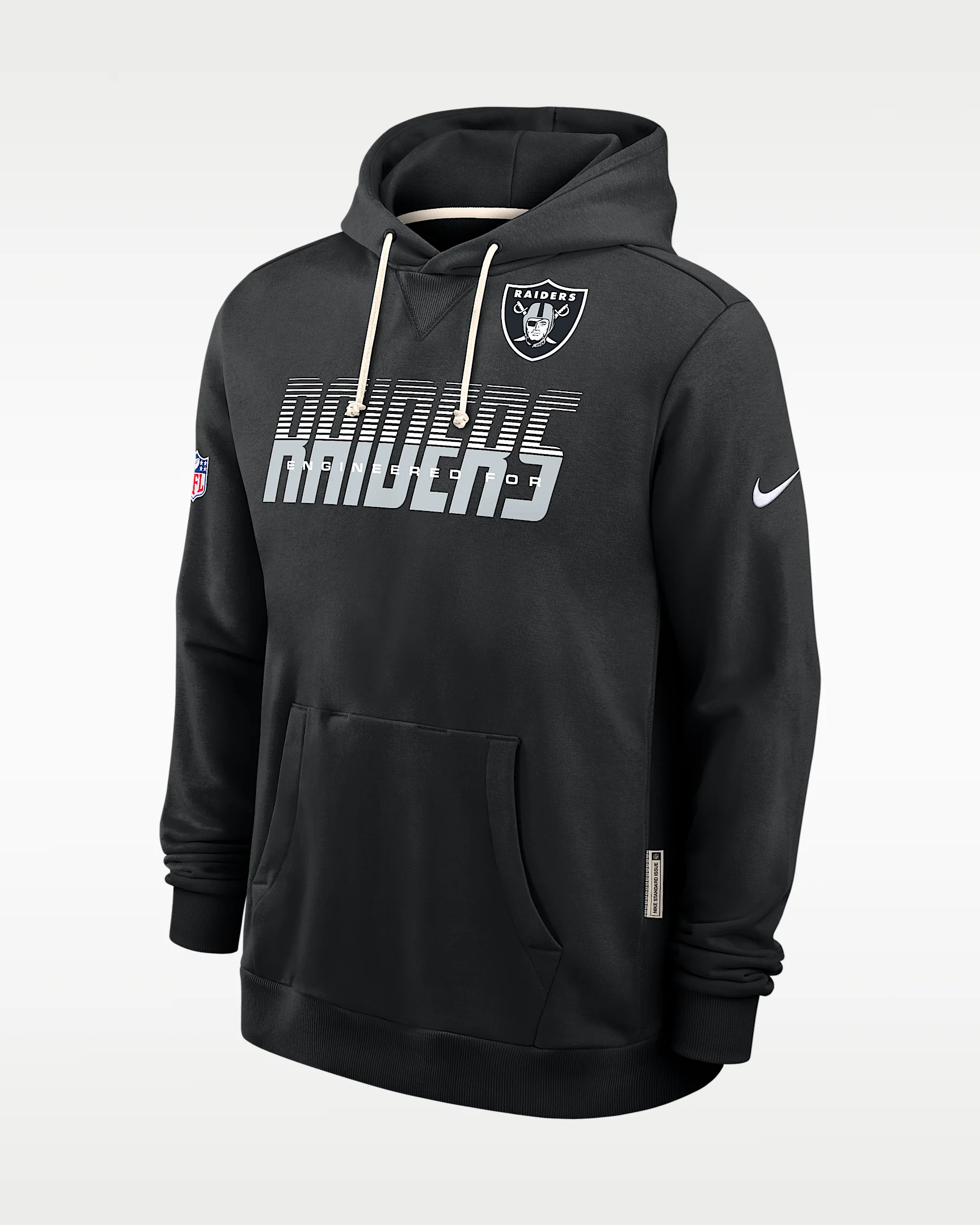Las Vegas Raiders Sideline Standard Issue Men's Nike Dri-FIT NFL Pullover Hoodie - 1