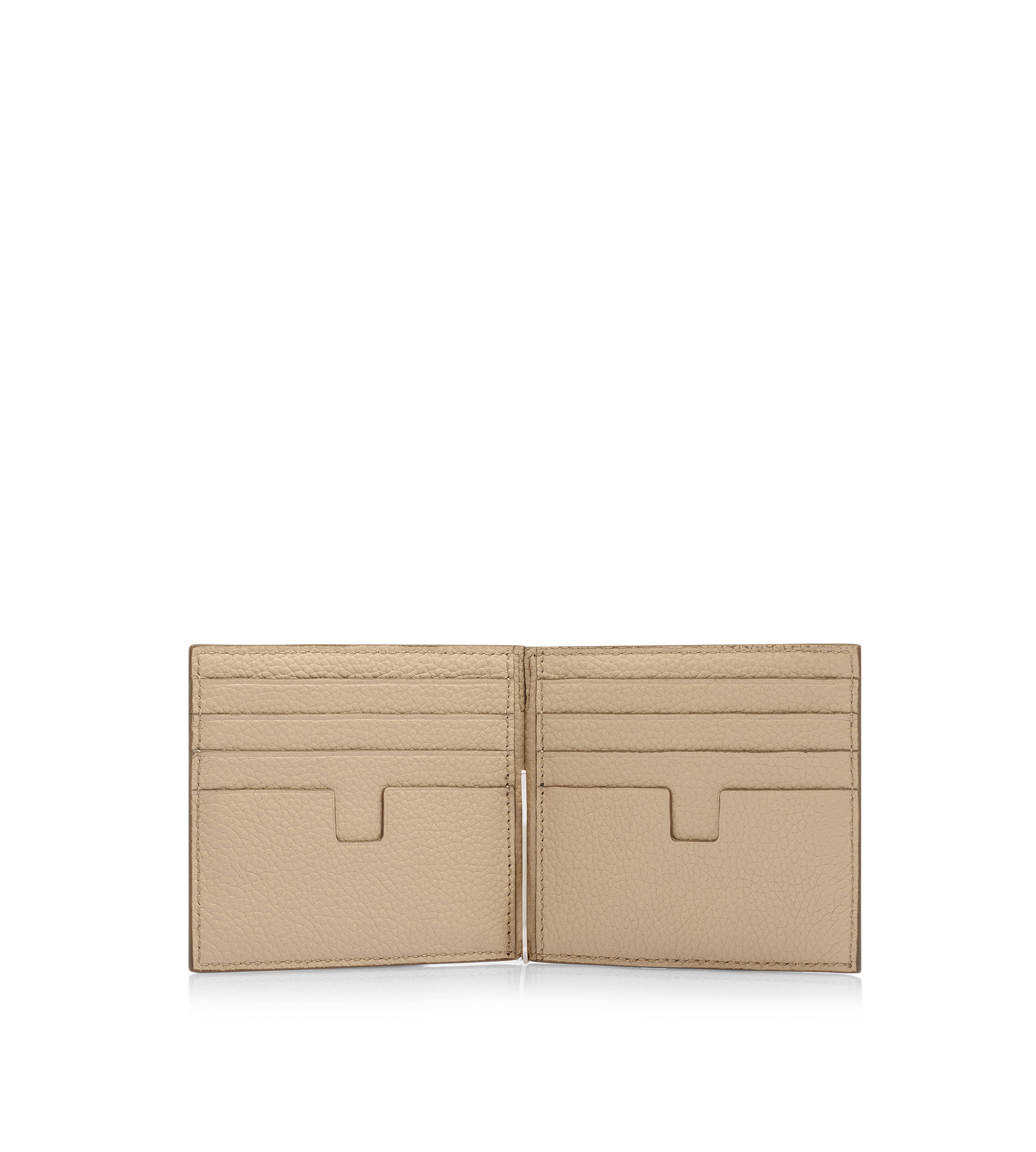 GRAIN LEATHER MONEY CLIP WALLET - 3
