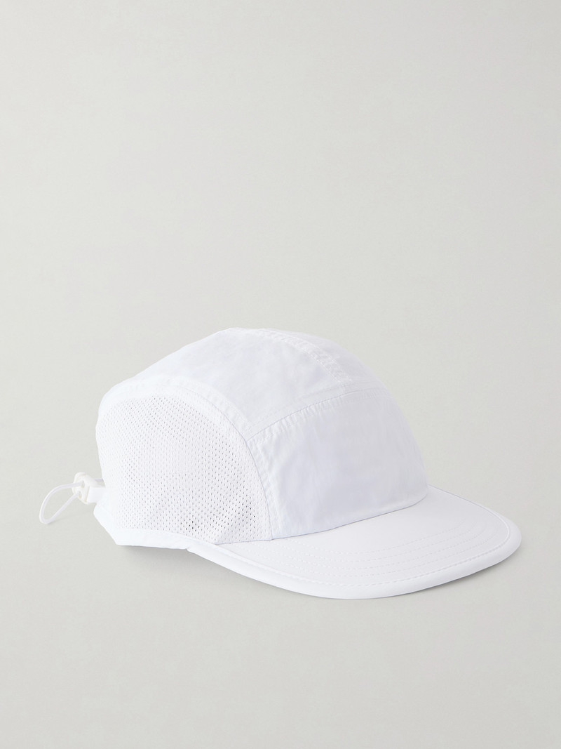 Logo-Appliquéd Panelled Shell and Mesh Cap 1
