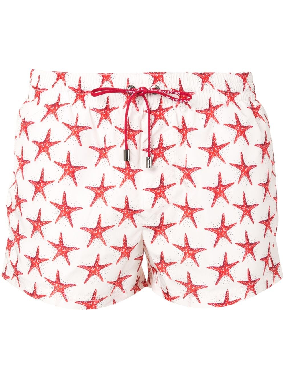 starfish print swim shorts - 1