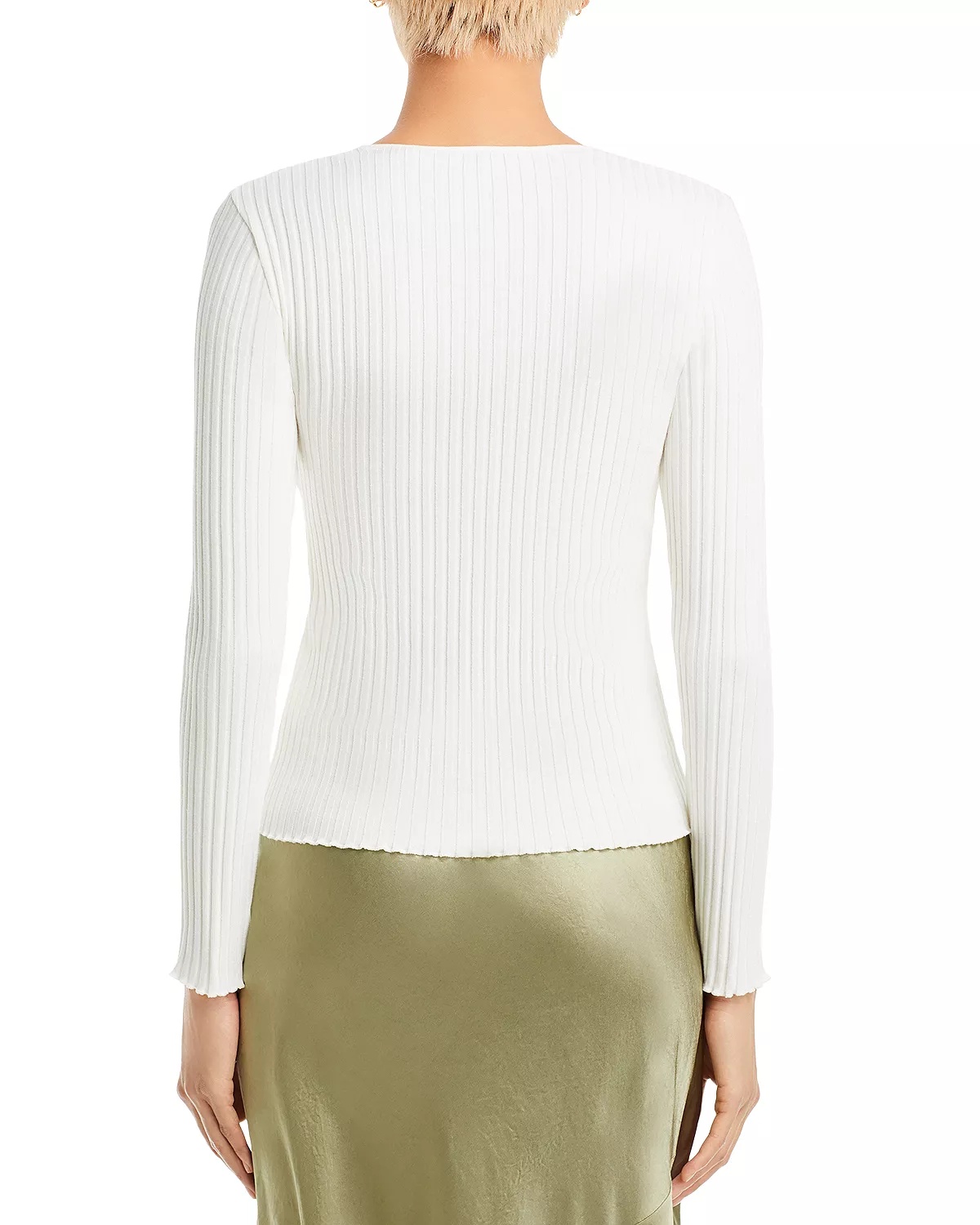 Rib Long Sleeve Henley - 4