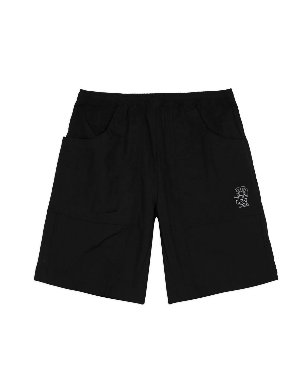Nylon Equipment Utility Short - Black - 1