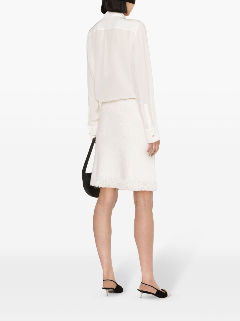 silk crepe de chine shirt - 3
