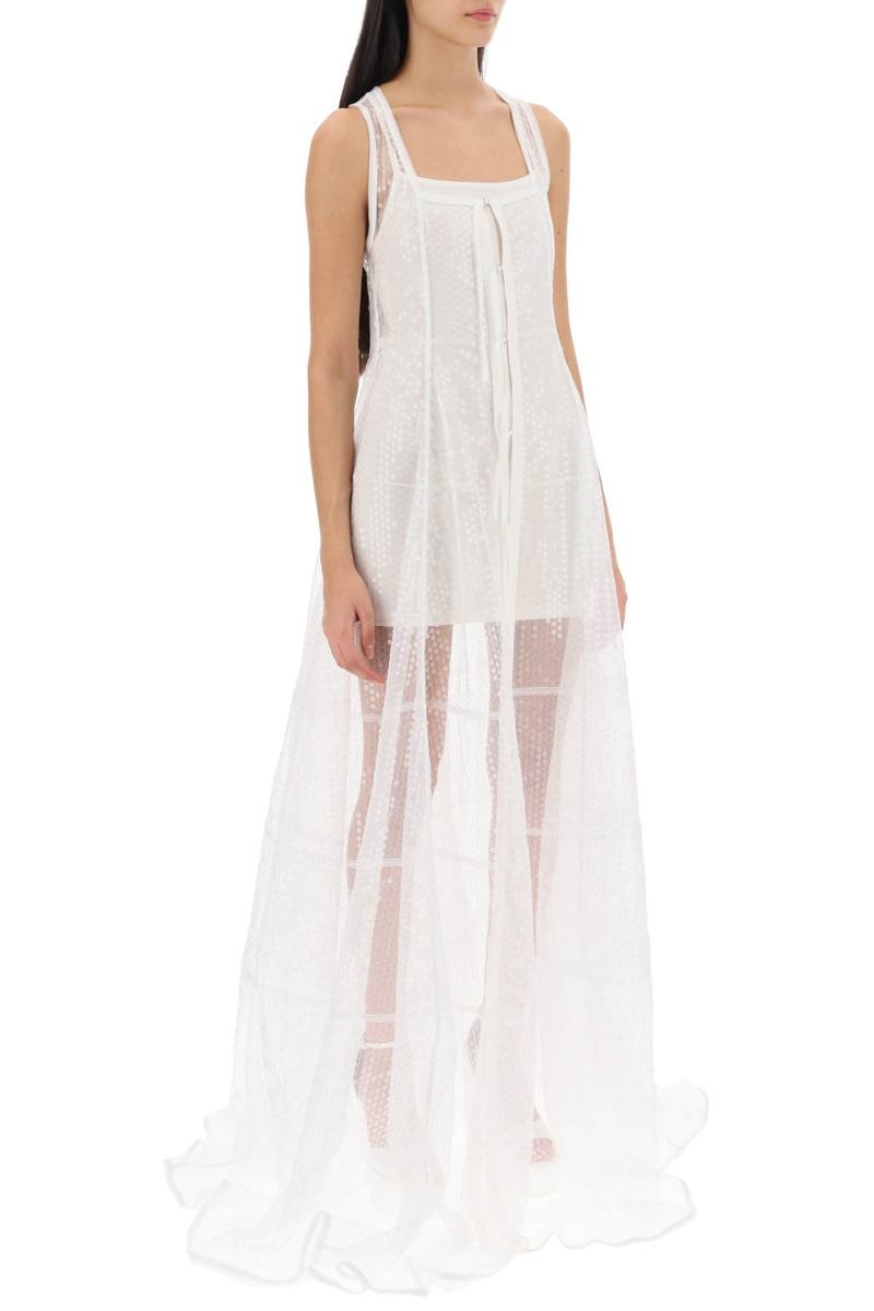 Jacquemus LA ROBE DENTELLE MAXI SEQUINED DRESS - 2