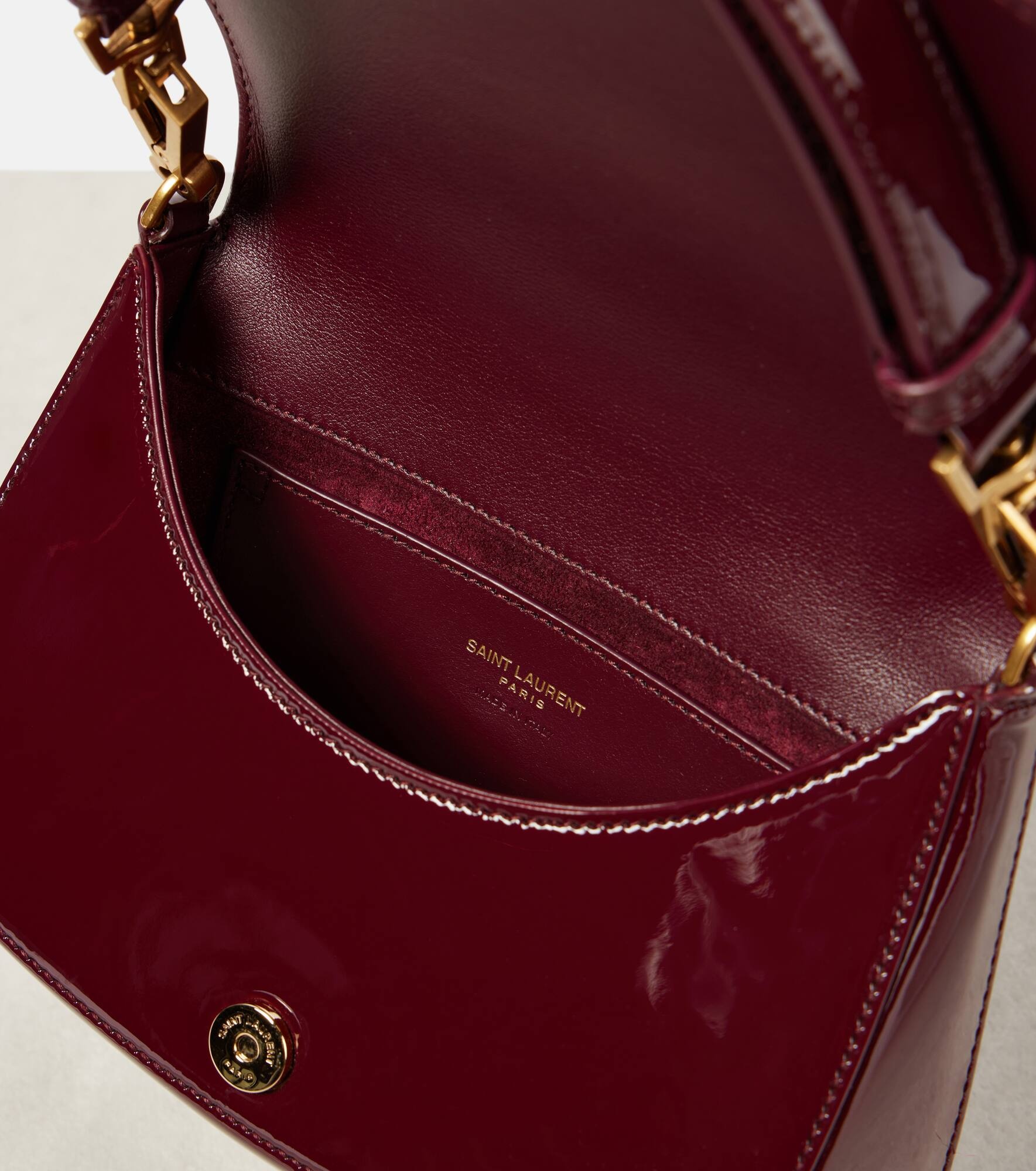 Voltaire patent leather shoulder bag - 3