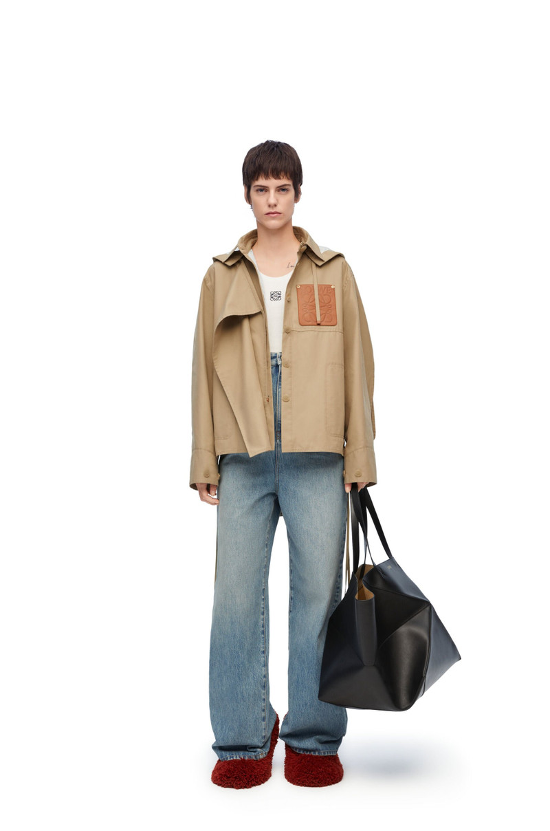 Loewe Hooded parka in cotton outlook