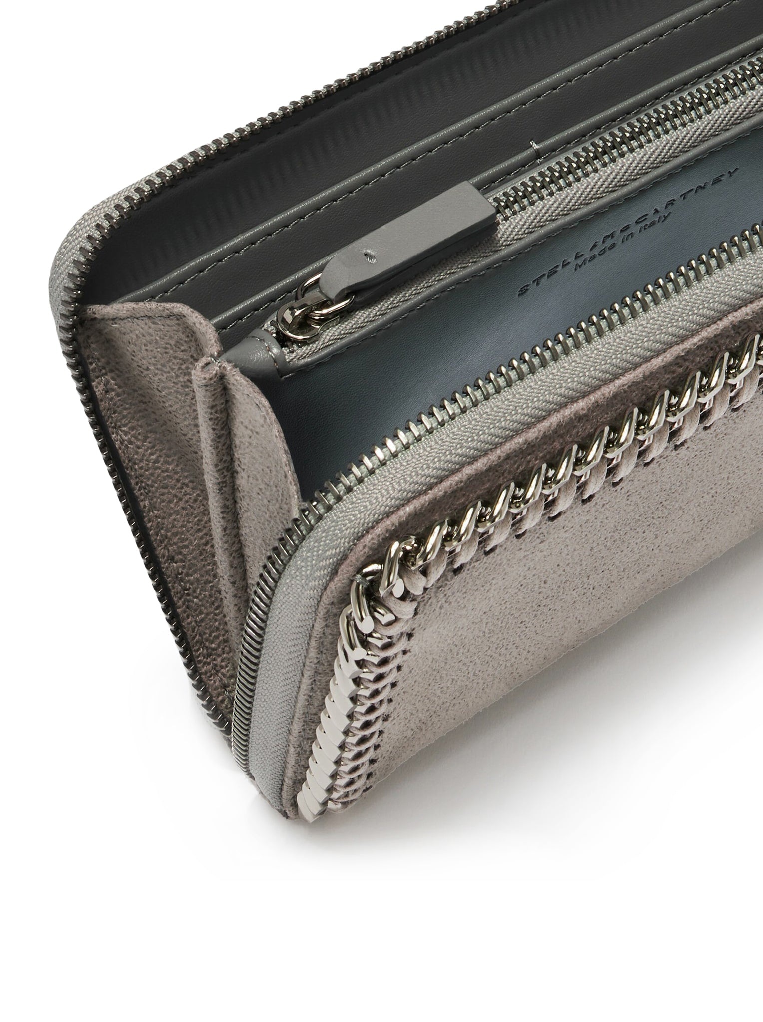Stella McCartney ZIPPED AROUND CONTINENTAL FALABELLA