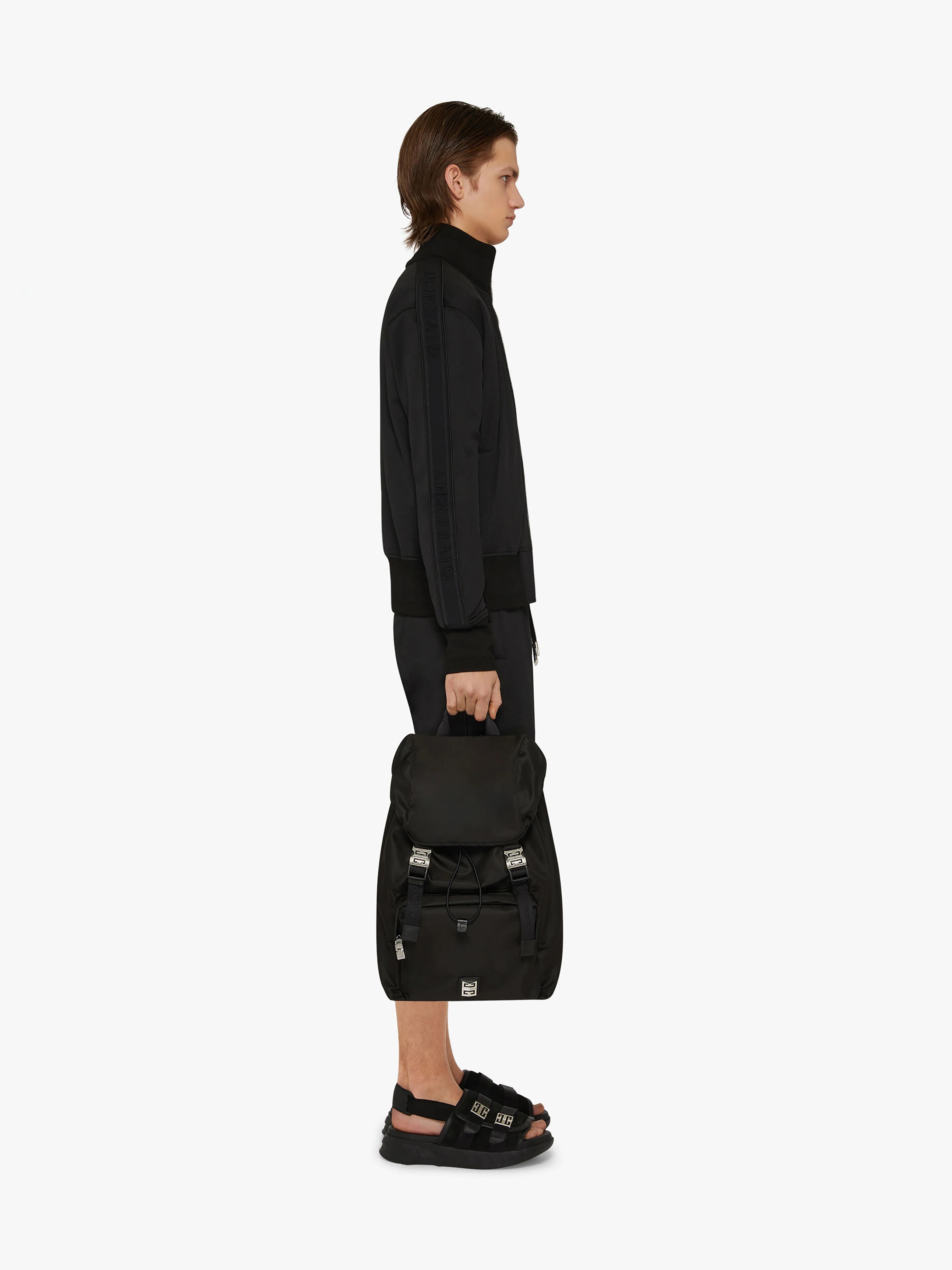 GIVENCHY WEBBING JOGGER SHORTS - 3