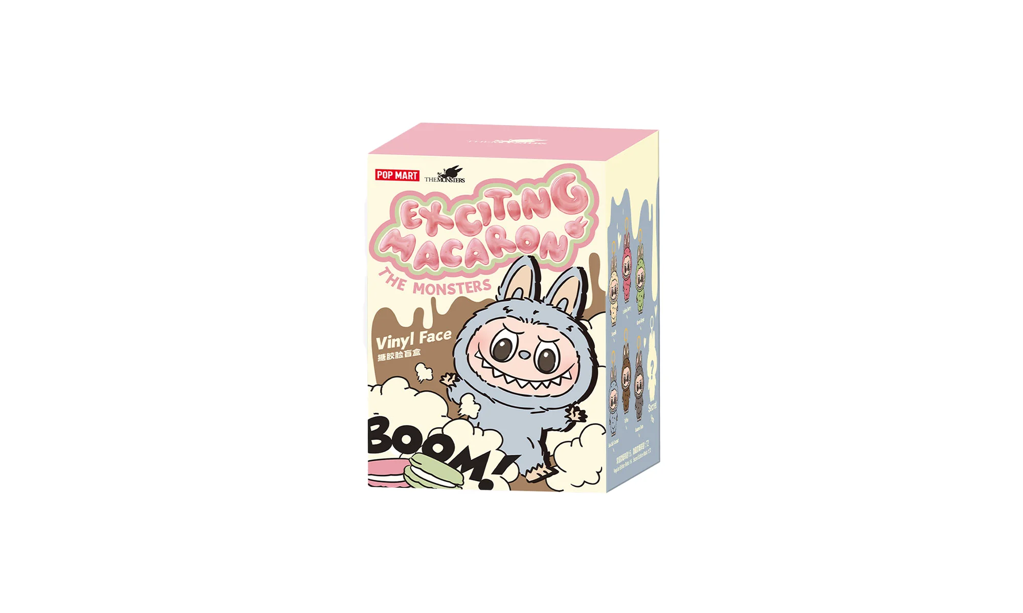 Labubu The Monsters Exciting Macaron "Vinyl Face Blind Box (Single Box)" - 1