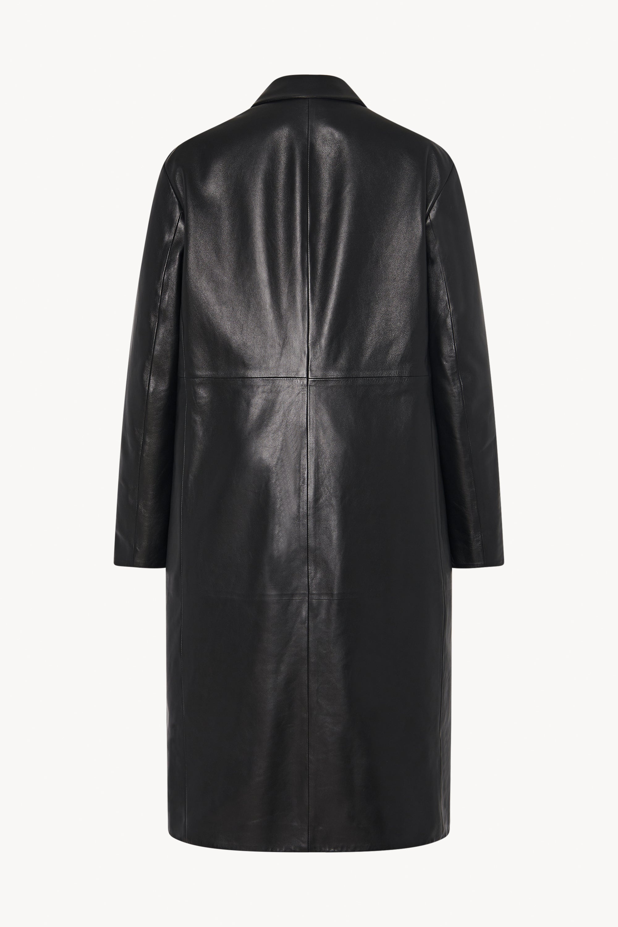 Babil Coat in Leather - 4
