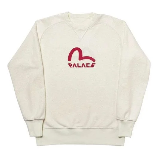 PALACE x EVISU Reversible Crew Logo Crewneck White PAL-SS20-011 - 1