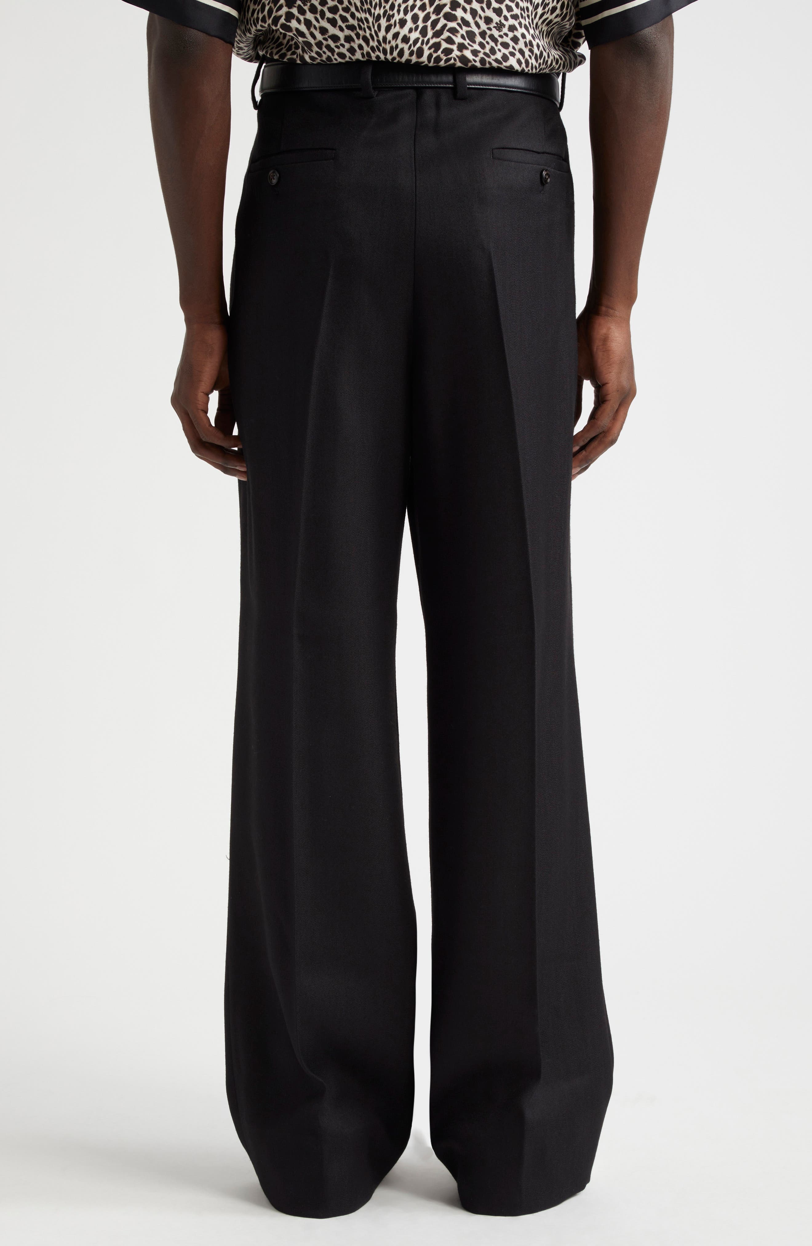 AMIRI Double Pleat Pants in Black at Nordstrom - 3