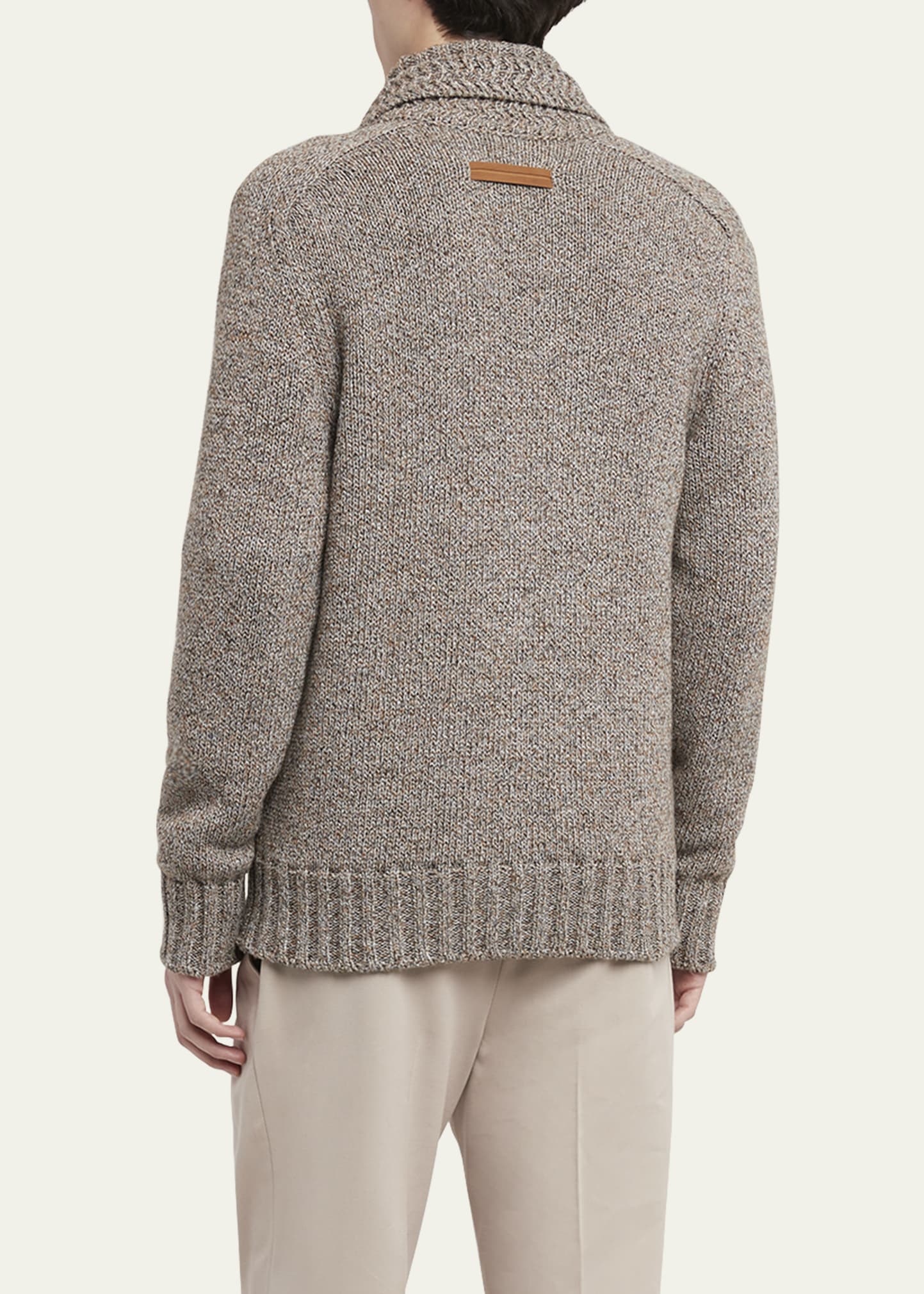 Men's Oasi Cashmere Cardigan Jacket - 3