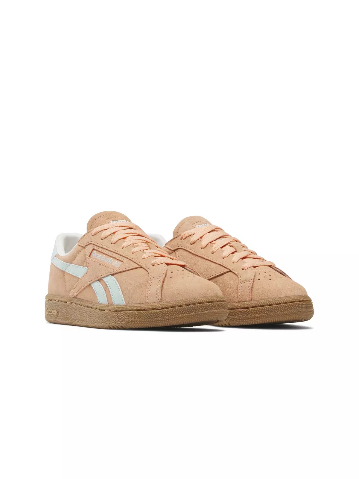 Club C Grounds UK "Orange/Light Blue/Gum" Women's Shoe - 3