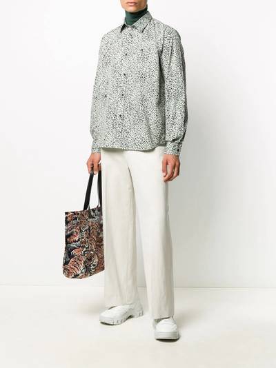 KENZO speckled print shirt outlook