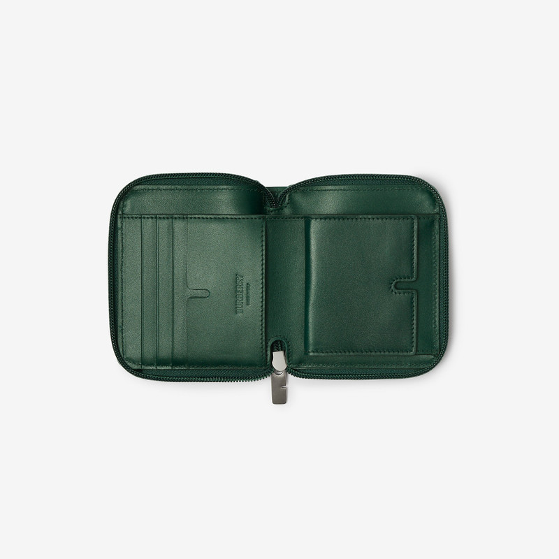 Burberry Check Medium Zip Wallet outlook