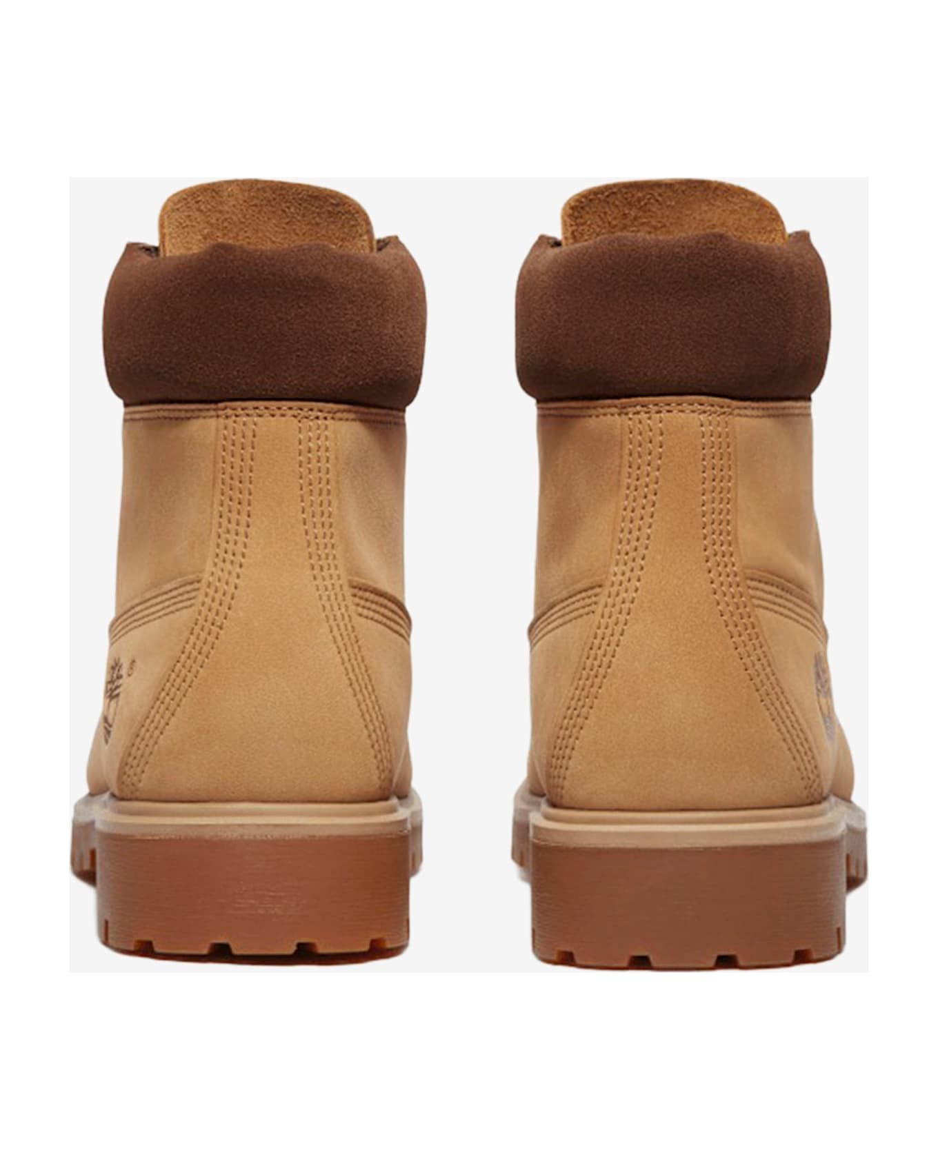 Premium 6-inch Leather Ankle Boots With Logo - 3