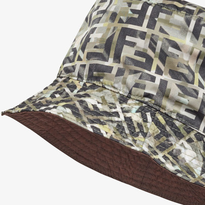 FENDI Multicolor nylon hat outlook