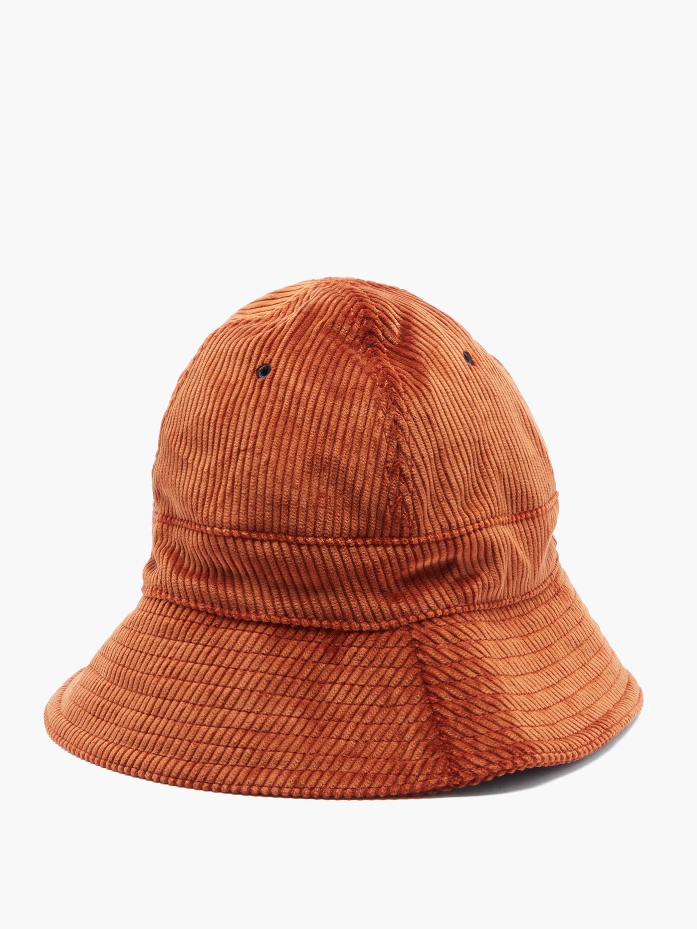 Logo-embroidered cotton-corduroy bucket hat - 3