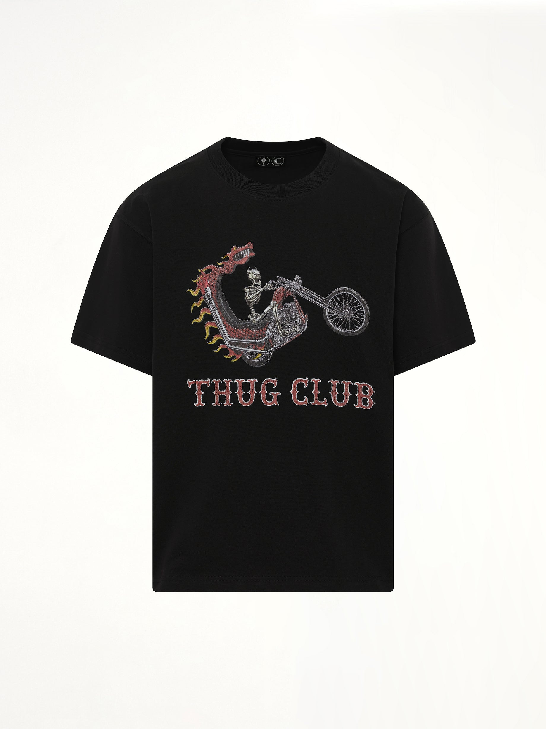 Dragon Chopper T-Shirt in Black - 2