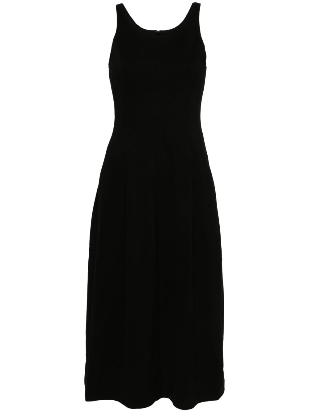 rennes — Auralee | Hard Twist Smooth Dress in Black