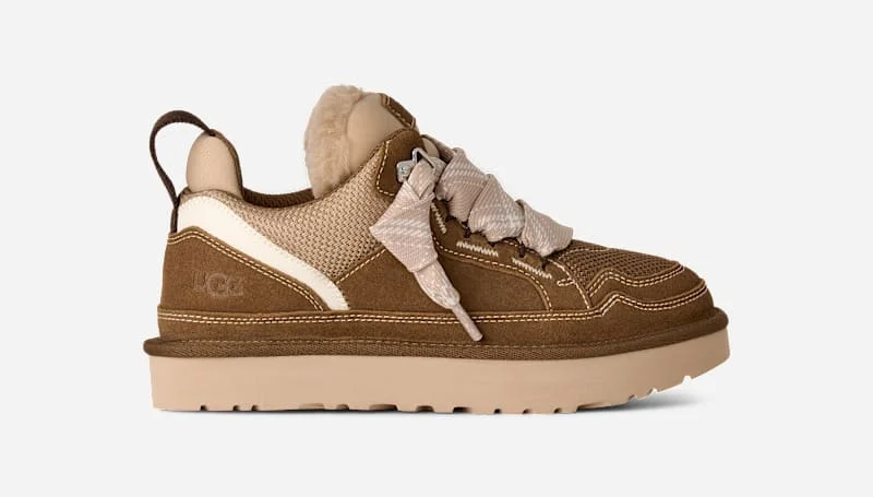 ® Women's Lowmel Canvas/Suede/Recycled Materials Shoes in Light Bronze - 1