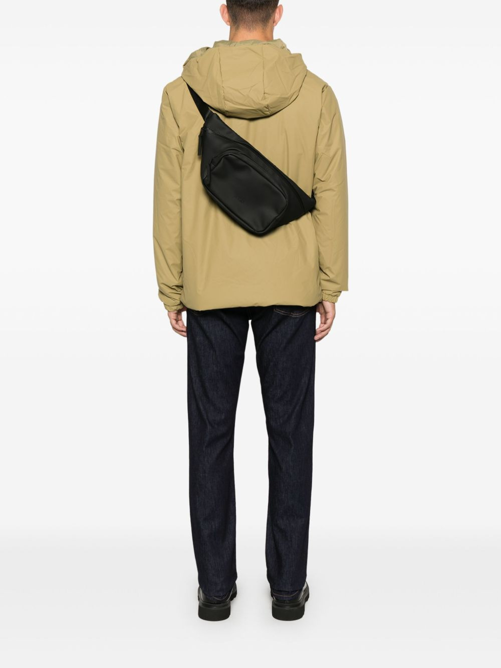 logo-debossed belt bag - 2
