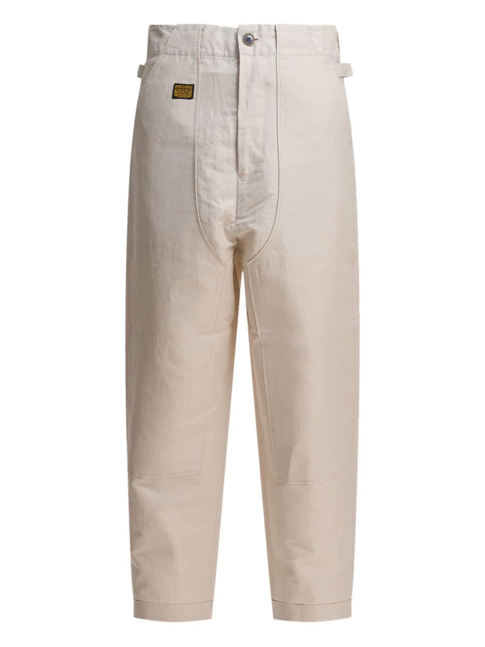 logo-patch trousers - 1