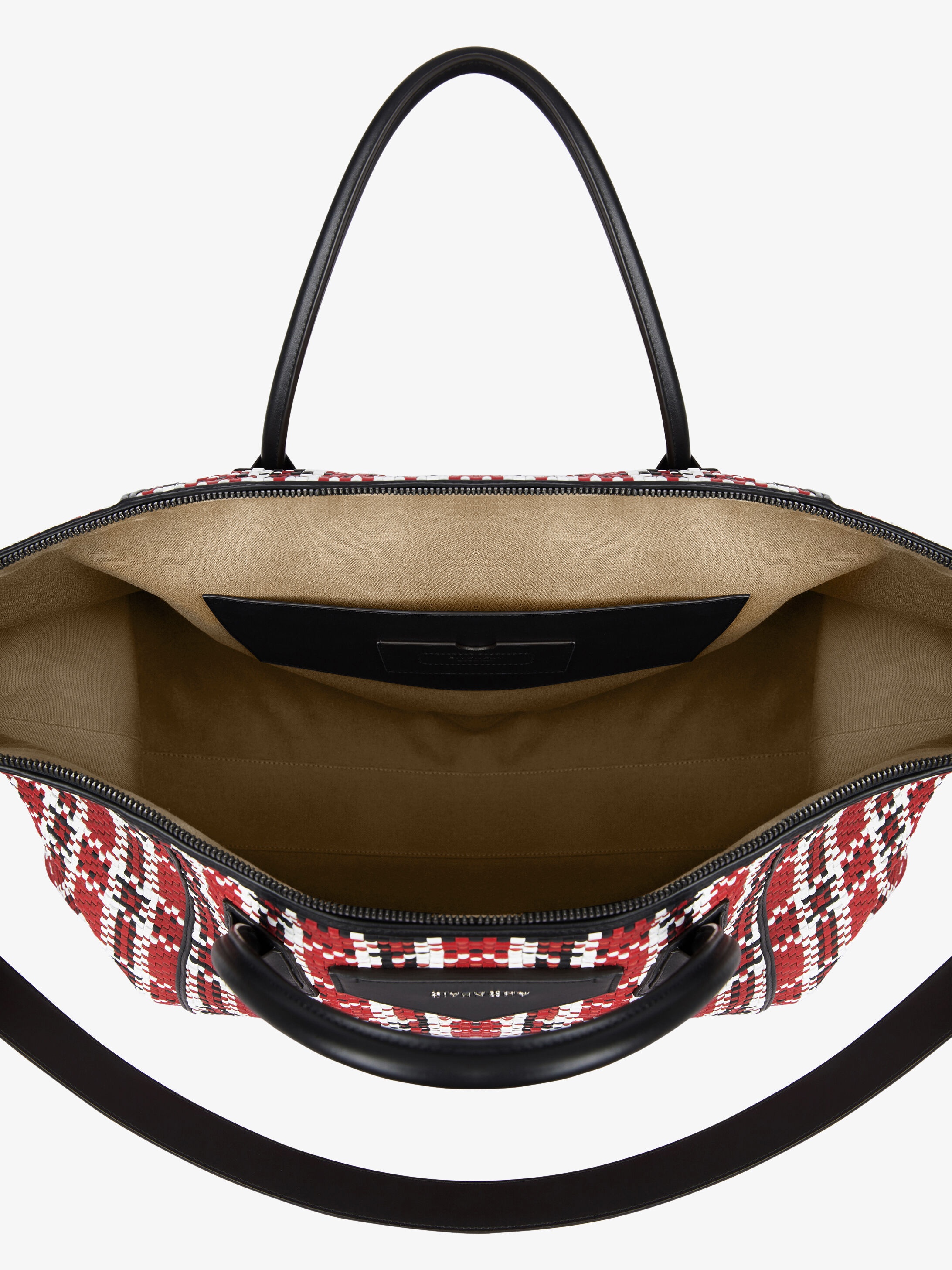 Antigona Soft XL bag in braided leather - 5