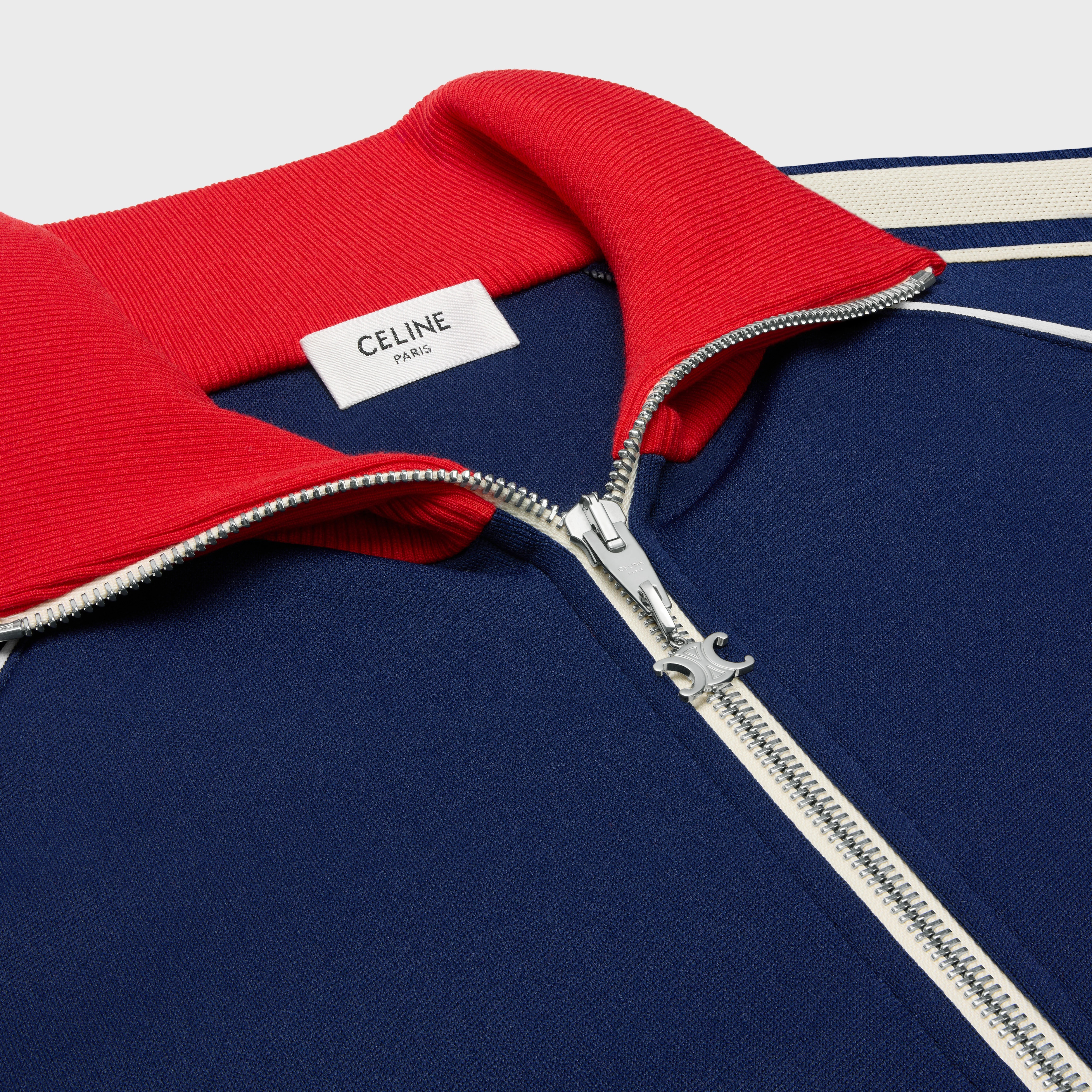 tracksuit jacket in double face jersey - 3