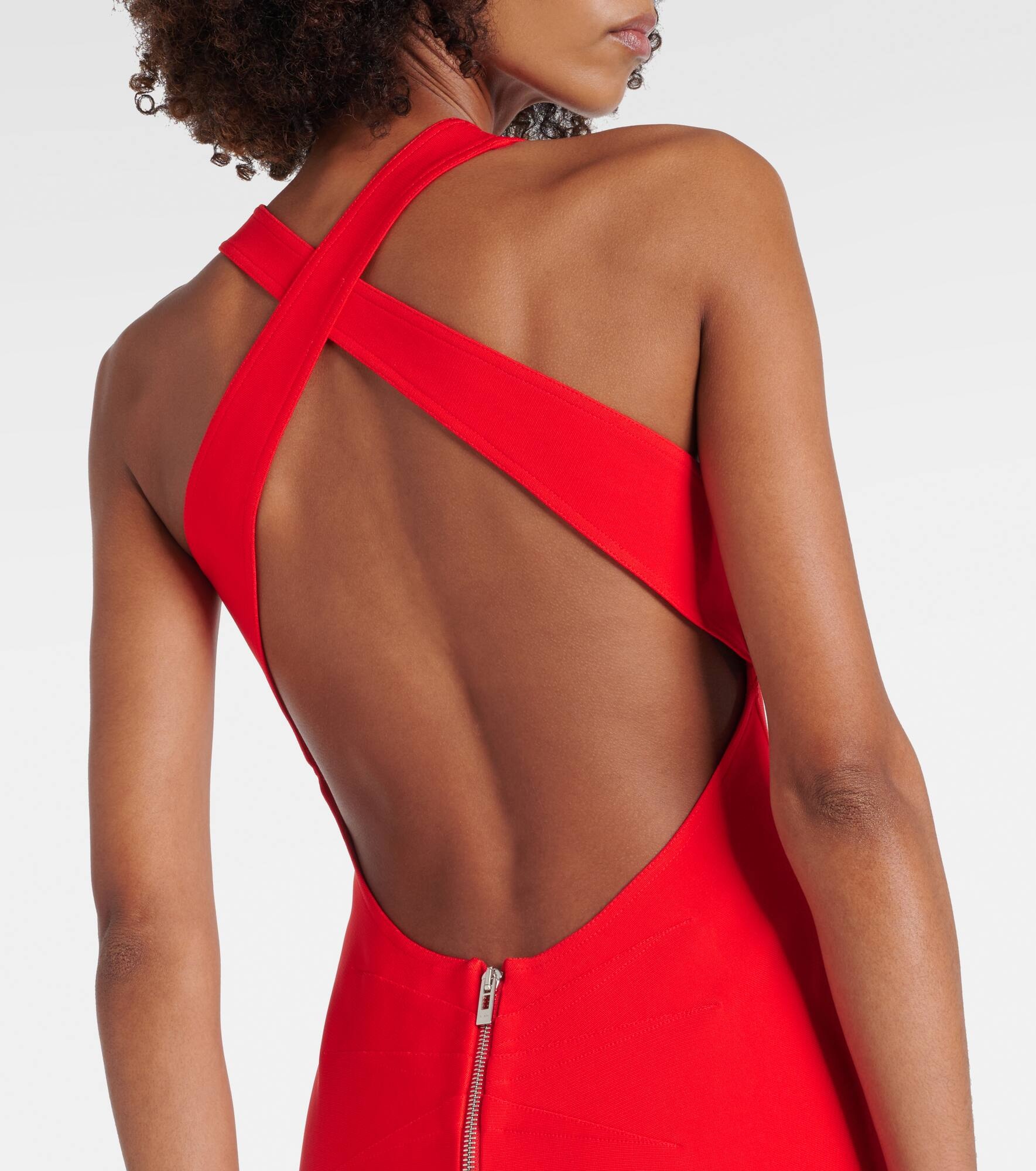 Open-back midi dress - 6