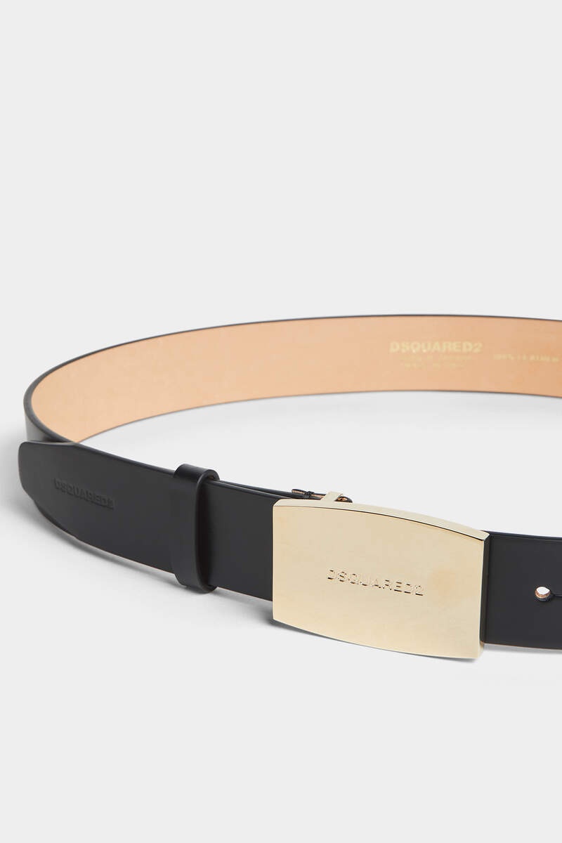 DSQUARED2 LOGO PLAQUE BELT - 3