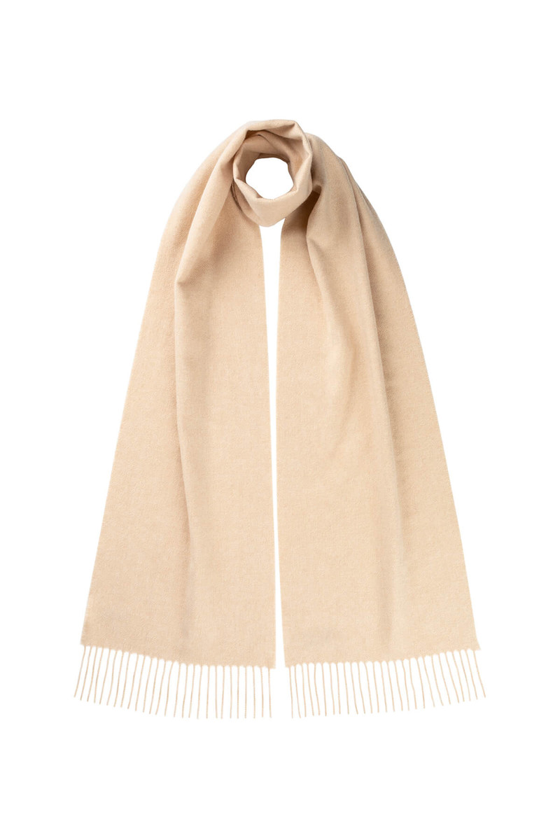 Cream Cashmere Scarf 1