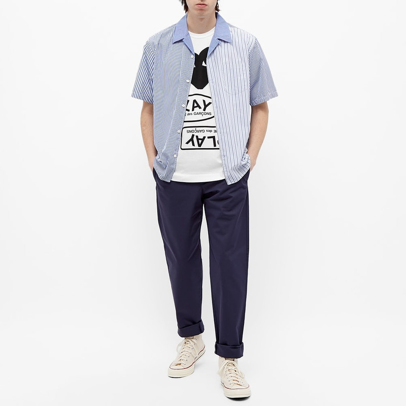 Comme des Garçons PLAY Comme des Garcons Play Multi Logo Tee outlook