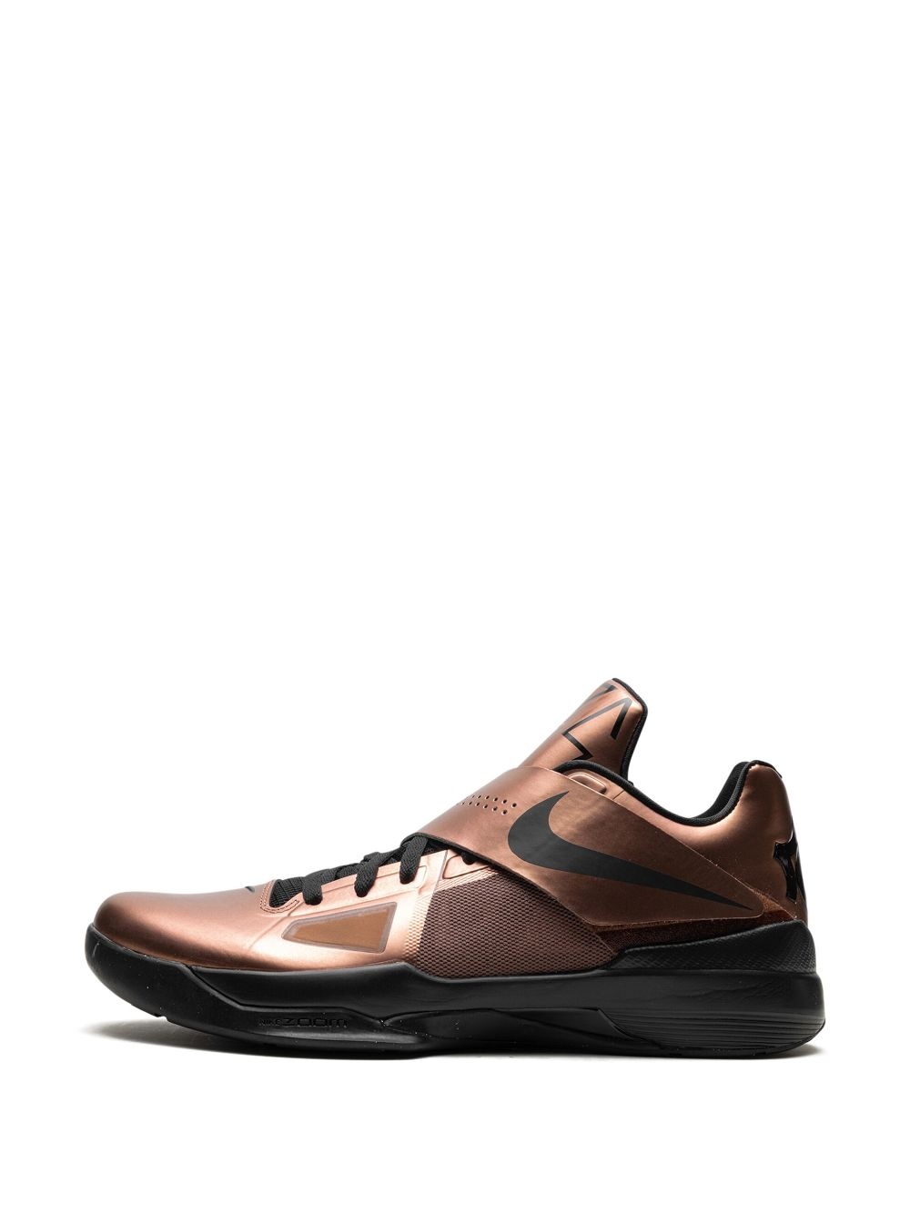 KD 4 "Christmas - Metallic Copper/Black" sneakers - 5