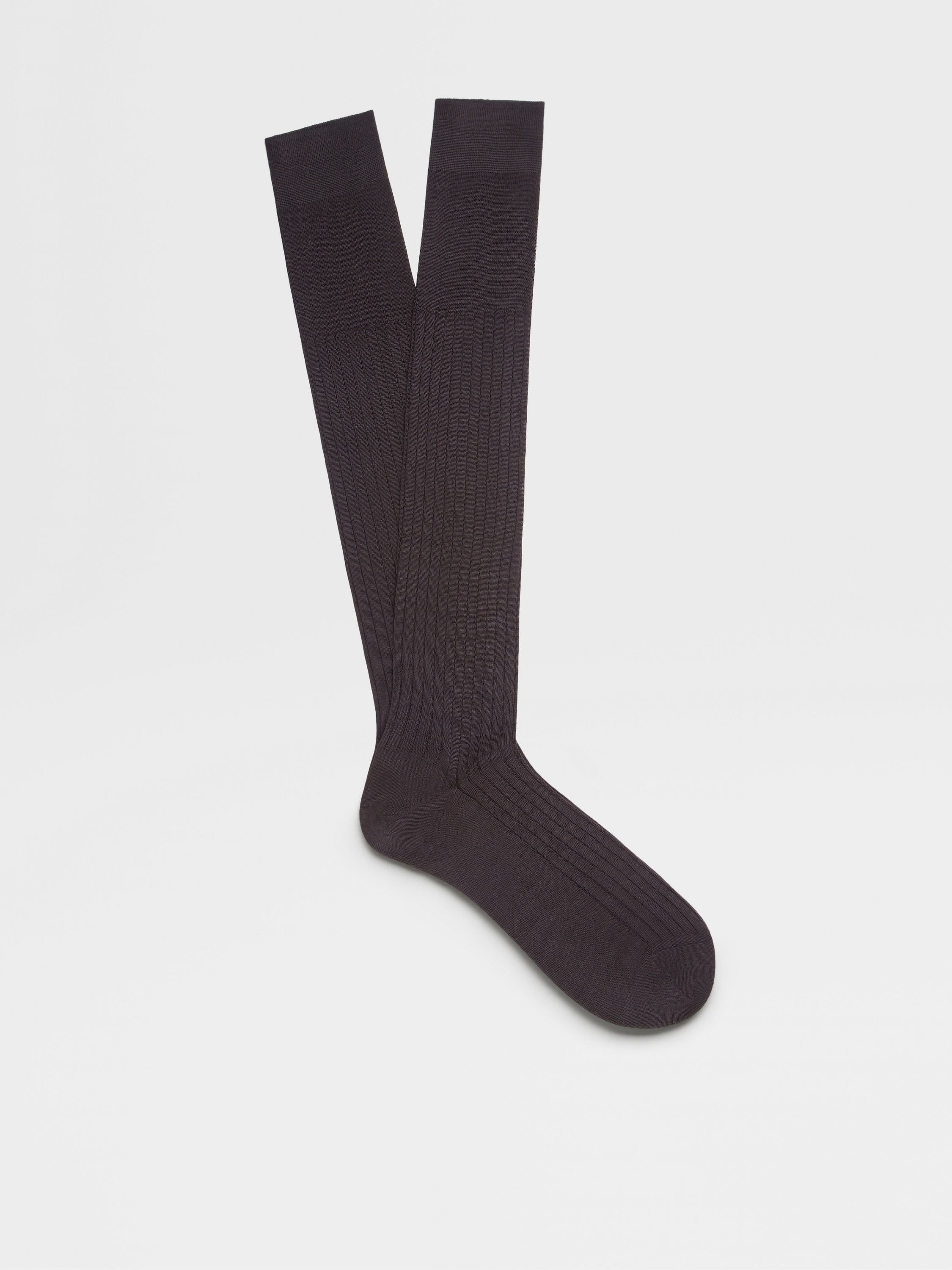 DARK GREY COTTON SOCKS - 1