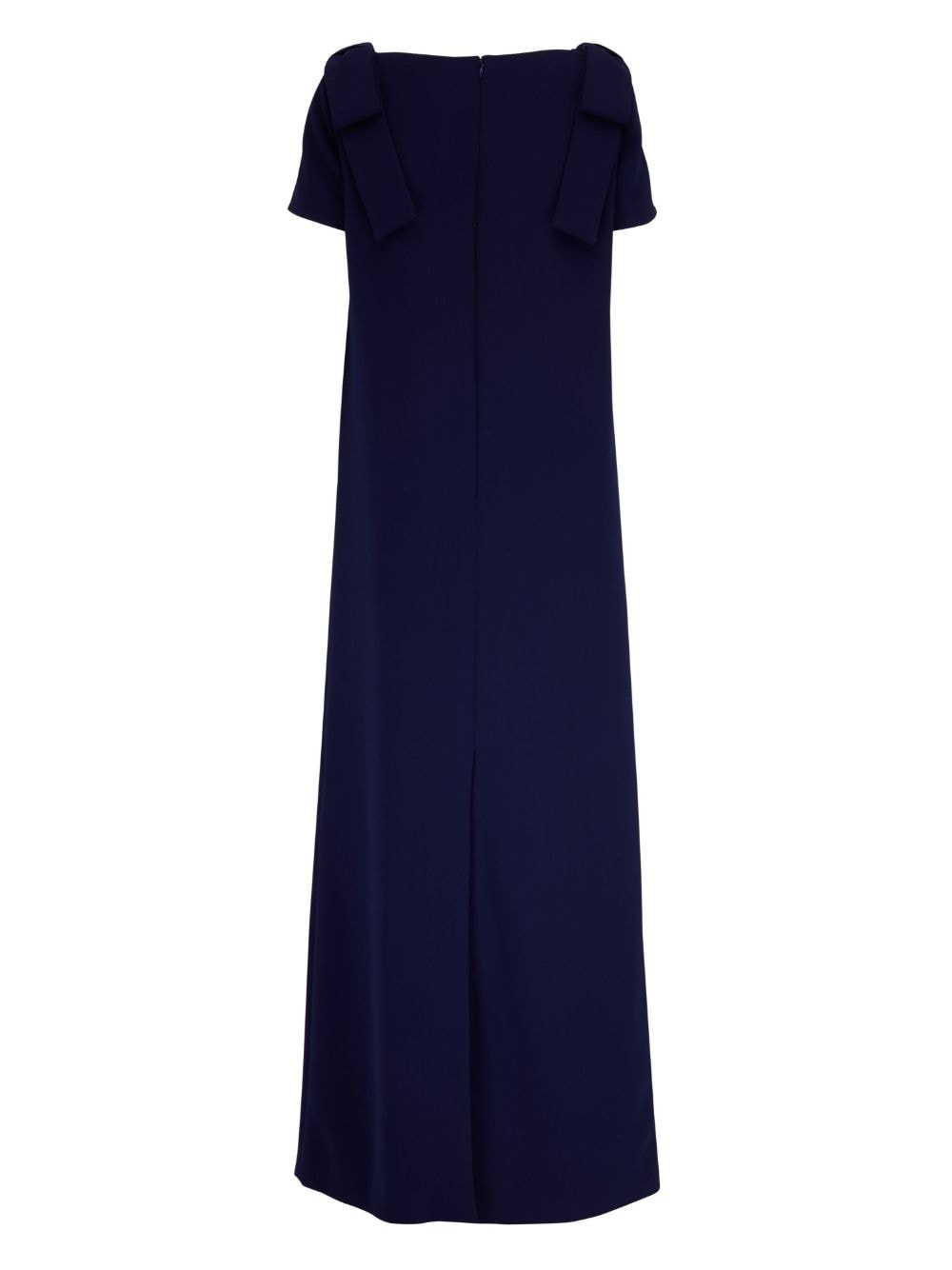 boat-neck long dress - 2