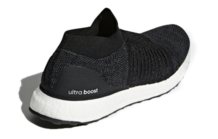 (WMNS) adidas UltraBoost Laceless 'Black' BB6311 - 4